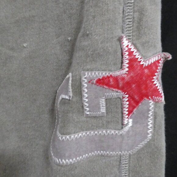 GUESS JEANS | small | Casual Khaki Drawstring Sweatpants | *couple of tiny holes - Picture 15 of 16